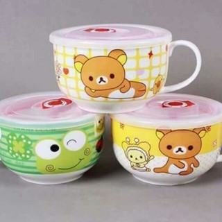 Ca cháo , ca mỳ có nắp nhựa hút chân không