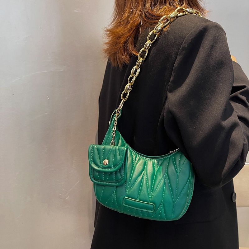 IELGY Túi Đeo Vai Có Dây Đeo Sợi Xích Nhỏ Gọn Thời Trang Cho Nữ