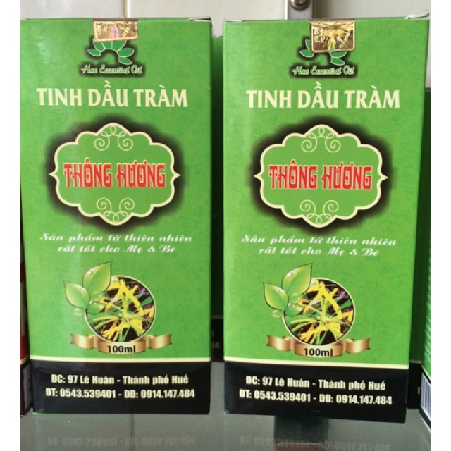Tinh dầu tràm huế thông hương