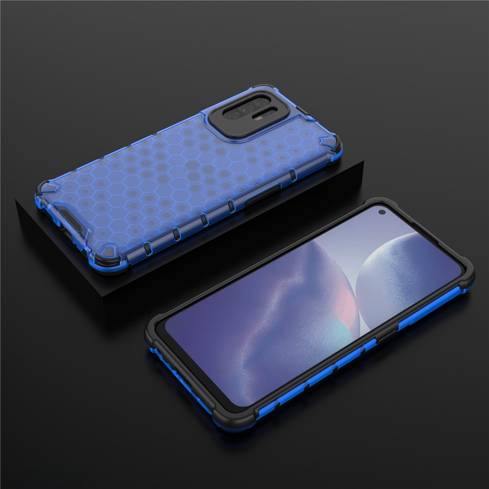 Ốp Điện Thoại Silicon Tản Nhiệt Họa Tiết Tổ Ong Cho Oppo Reno5Z 5g | BigBuy360 - bigbuy360.vn