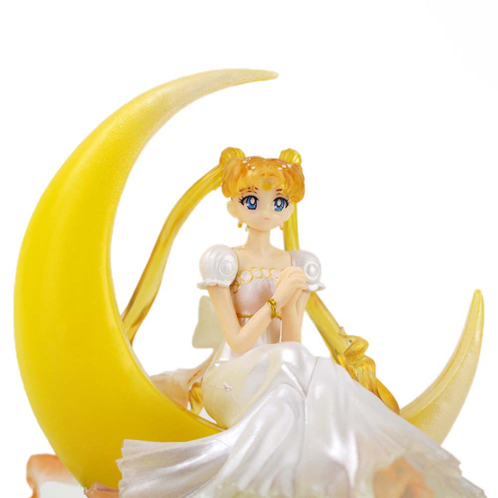 SAILOR MOON SAILOR MOON Mô Hình Nhân Vật Thủy Thủ Mặt Trăng Bằng Nhựa