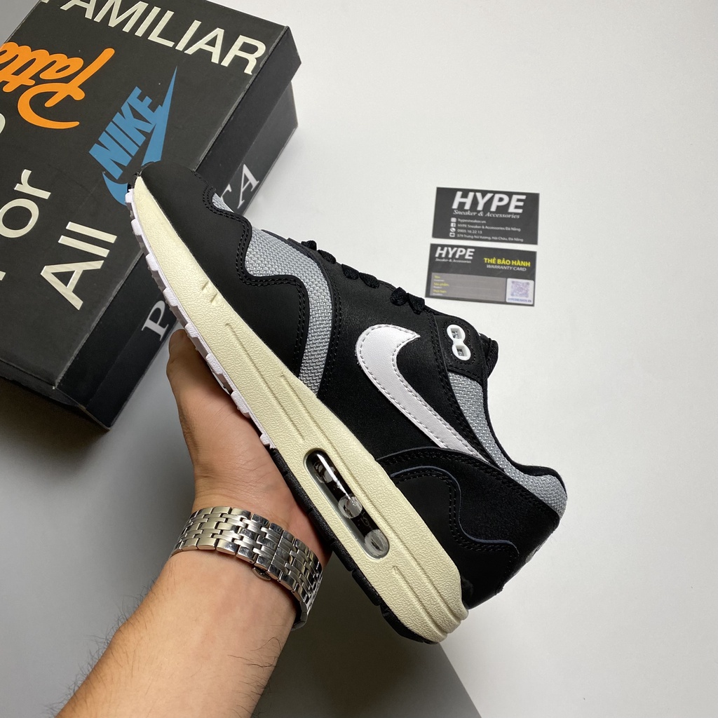 Giày Air Max 1 Patta Black  - Hype Sneaker | Phiên bản high Quality