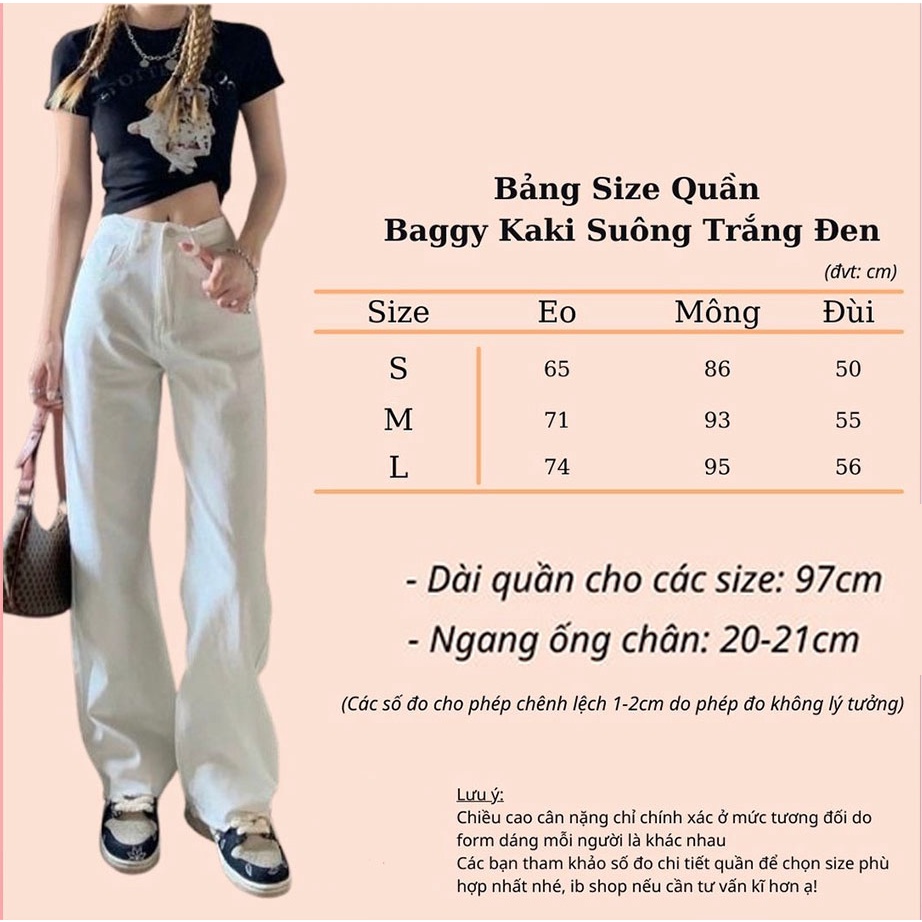 Quần jean ống rộng quần bò jeans suông dáng dài jean cap cao hack dáng-Minxy shop | WebRaoVat - webraovat.net.vn