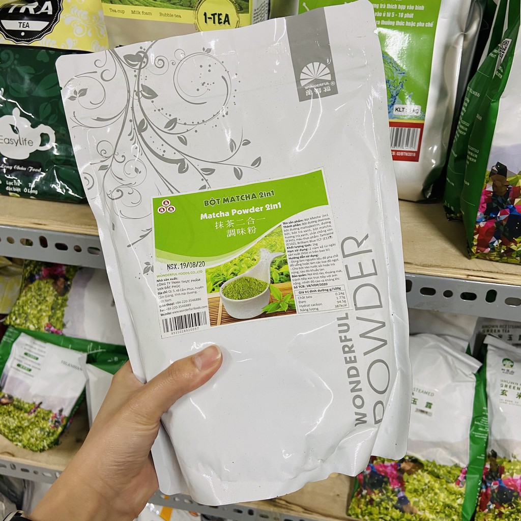 Bột Matcha Wonderful 1kg