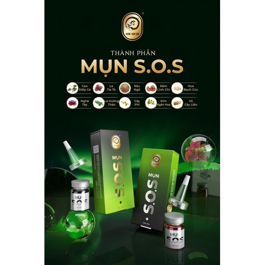 Mụn SOS Hoàng Thiên Sâm ⚡️Freeship⚡️Tiêu diệt mụn tận gốc, không bong tróc. | BigBuy360 - bigbuy360.vn