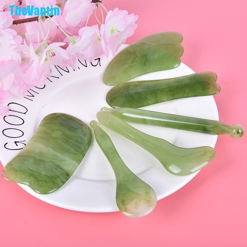 Dụng Cụ Mát Xa Cơ Thể gua sha 6 Bằng Nhựa resin Tiện Lợi
