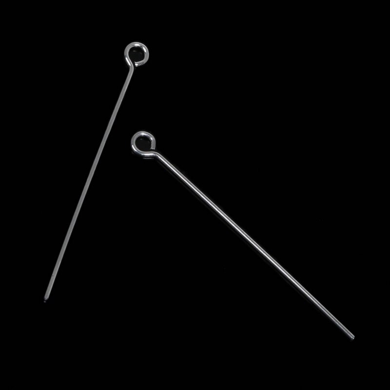 Bộ 200 ghim làm trang sức bằng thép không gỉ kích cỡ 15/ 20/ 25/ 30/ 35/ 40mm