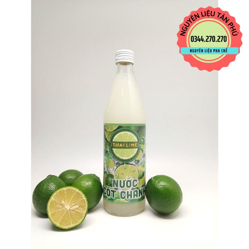 Nước cốt tắc, cốt chanh nguyên chất, không đường Thai Lime - 500ml