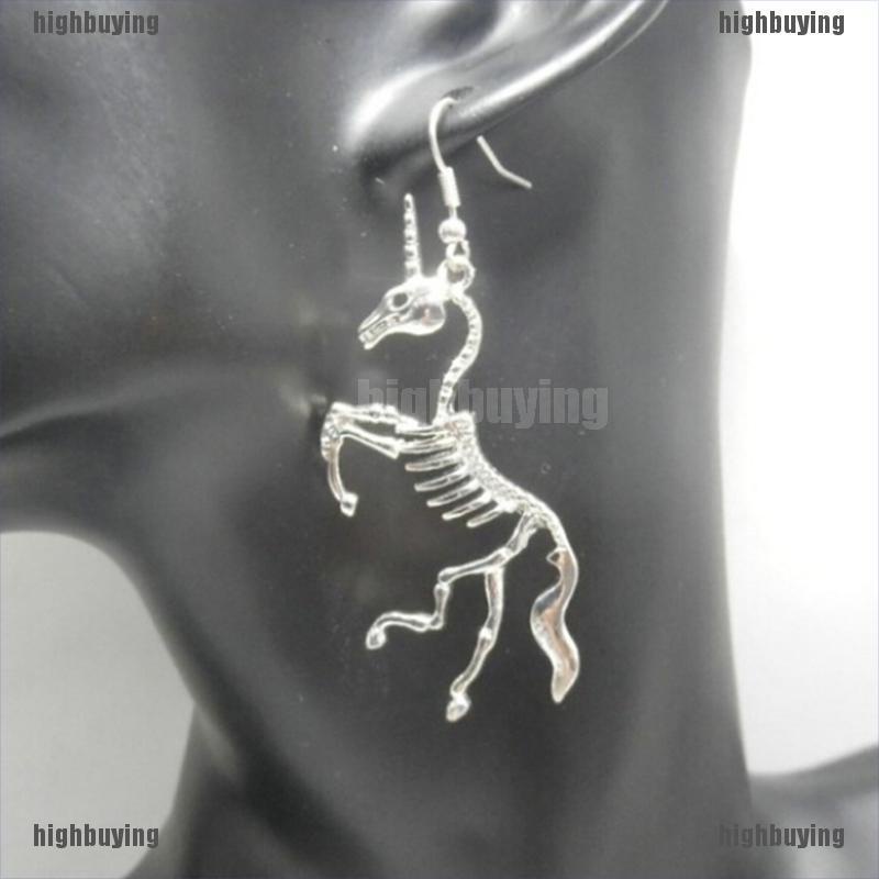 Set 2 Đôi Khuyên Tai HìNh Bộ Xương ThờI Trang Cho Nữ