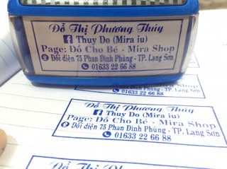 Dấu shiny S-5822 - Khắc dấu online