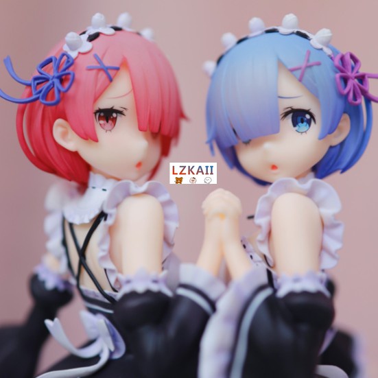 Mô Hình Nhân Vật Ram & Rem Anime Re: Life In A Different World From Zero Twins Ver. 1 / 7 29 cm