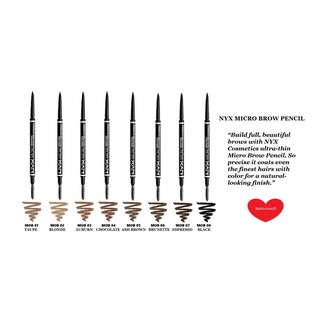 Chì kẻ lông mày Nyx Micro Brow Pencil