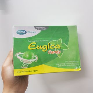 KẸO NGẬM EUGICA 100 VIÊN VÀ 300 VIÊN