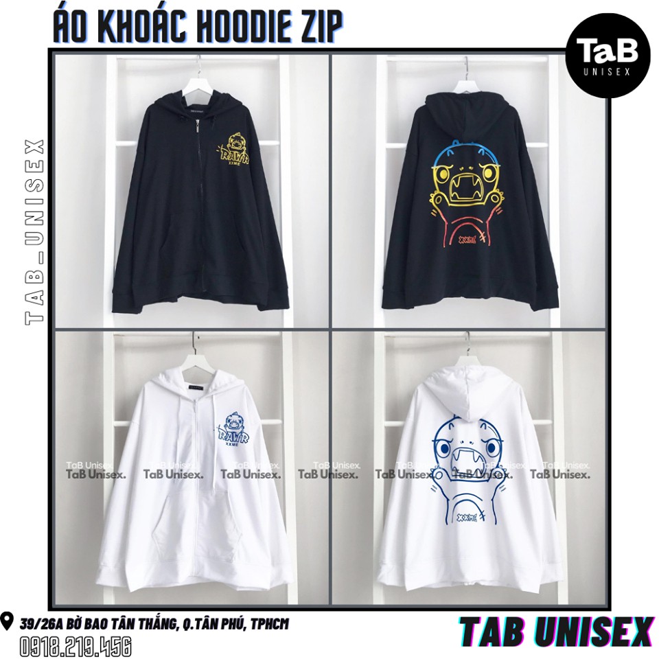 Áo khoác Hoodie Zip (ảnh thật)