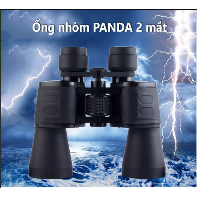 Ống Nhòm Panda 2 MẮT Siêu Zoom, Phóng Đại 20 Lần, Xa 1,5 Km, Công Nghệ Lấy Nét Tập Trung - Bảo Hành 1 Đồi 1