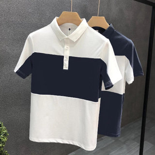 [FREESHIP] Áo thun nam ngắn tay. Áo Polo nam kẻ Ngang chất cotton co dãn 4 chiều