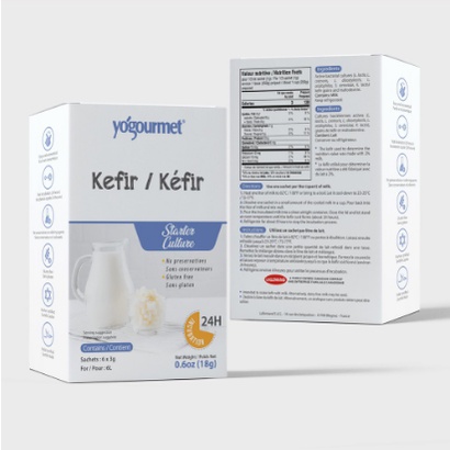 Men Bột Làm Sữa Chua Kefir Hộp 6 Gói