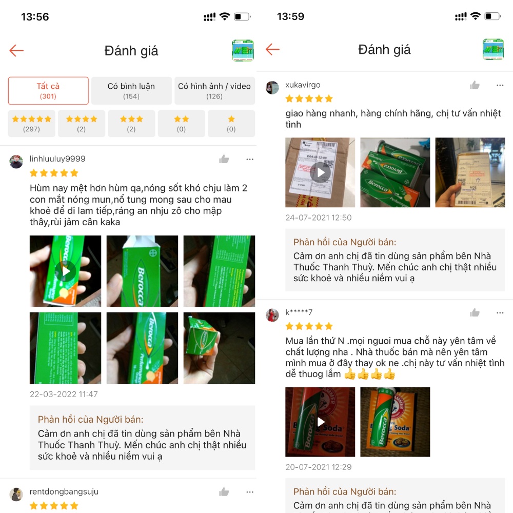 BEROCCA Performance  Viên Sủi Bổ Sung Vitamin Và Khoáng Chất Tăng Sức Đề Kháng Cơ Thể
