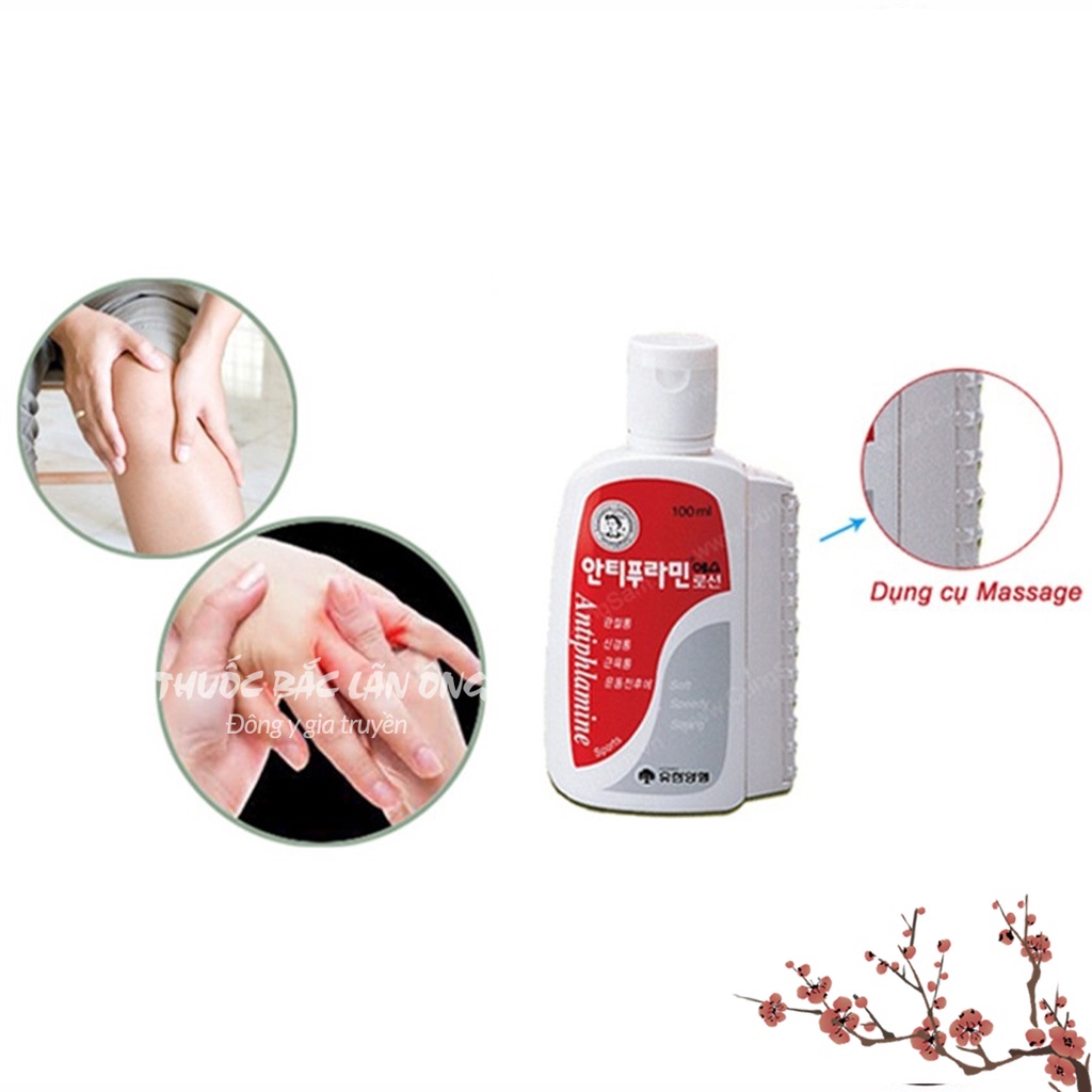 Dầu nóng xoa bóp Antiphlamine Hàn Quốc 100ml - Thuốc Bắc Lãn Ông