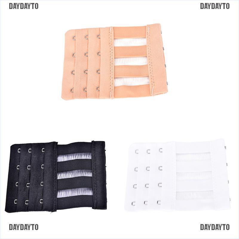 Dây Đai Nối Dài Áo Ngực 3 Hàng 4 Móc Chất Lượng Cao Có Thể Điều Chỉnh