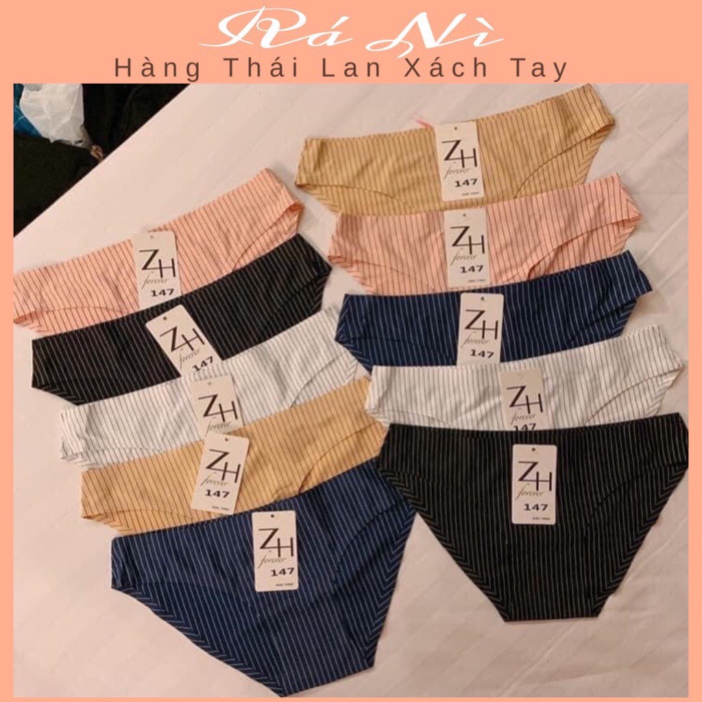 Set 10 Cái Combo 10 Cái Quần Lót Su Sọc Su Đúc ZH Chuẩn Thái L