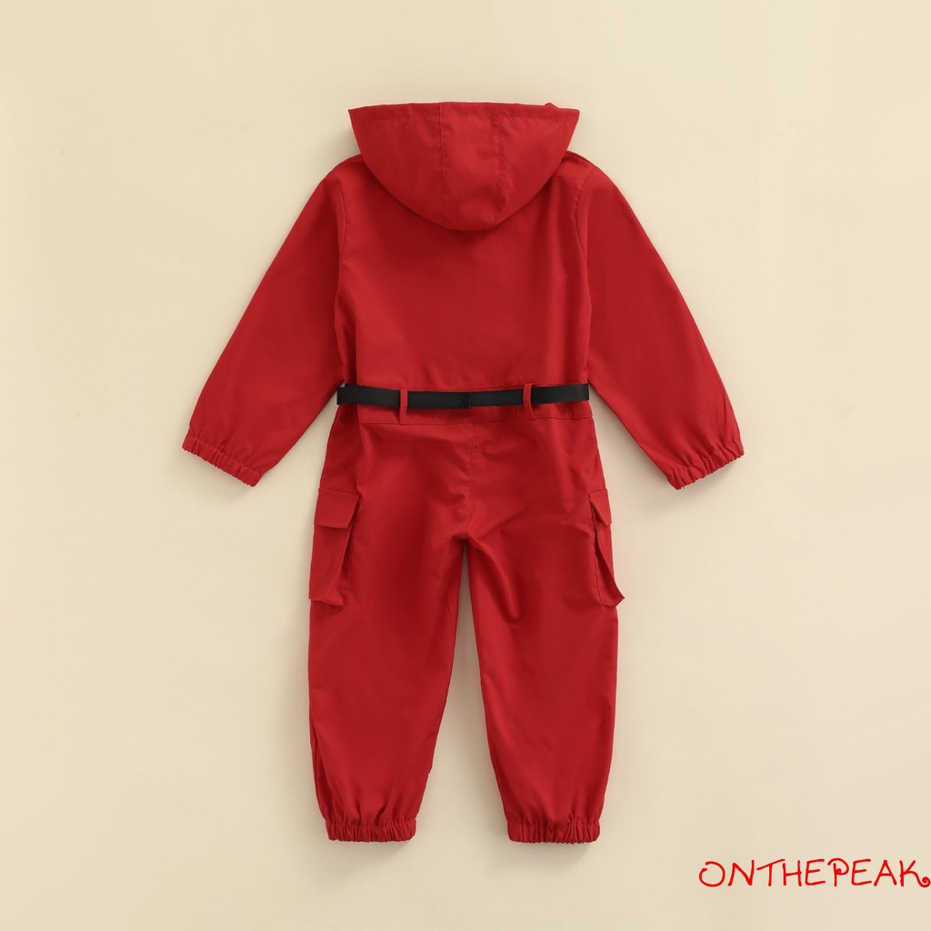 Bộ Trò Chơi Mực 2 Mảnh Bao Gồm jumpsuit + Thắt Lưng Cho Bé