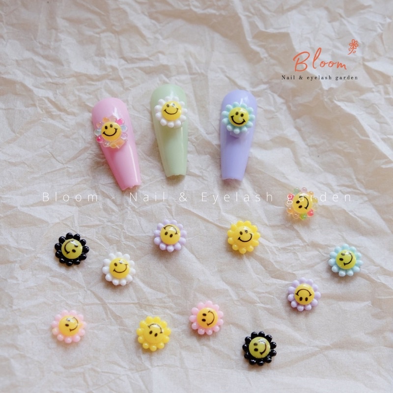 Charm hướng dương mặt cười đủ màu