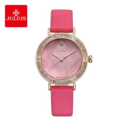 Julius2015 Đồng Hồ quartz Đính Đá Chống Thấm Nước Nhật Bản ja-823
