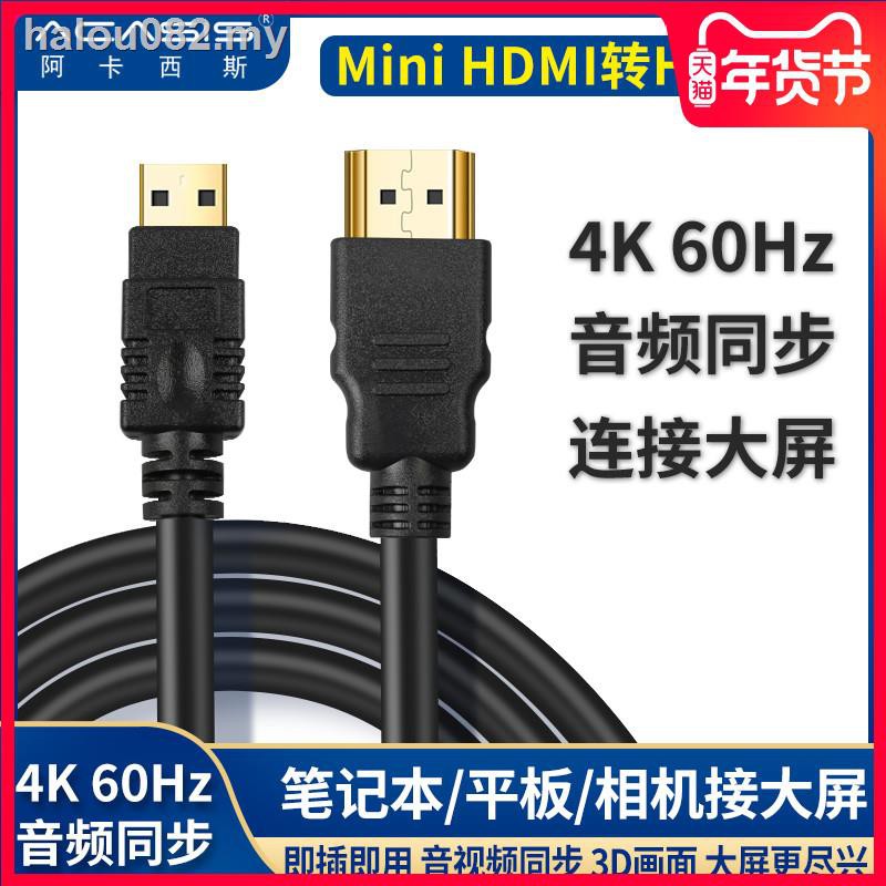 Dây Cáp Chuyển Đổi Đầu Cắm Mini Hdmi Sang Đầu Cắm Hd 1.4 Chuyên Dụng Cho Máy Ảnh Canon Nikon Slr