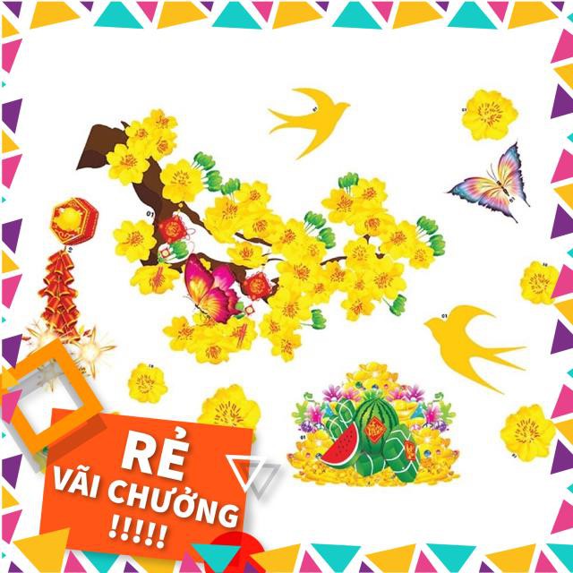Chim én vàng bằng xốp trang trí tết