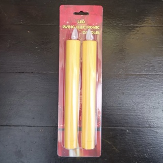 Nến điện tử có chân đế cao 25cm- Giá 1 cây
