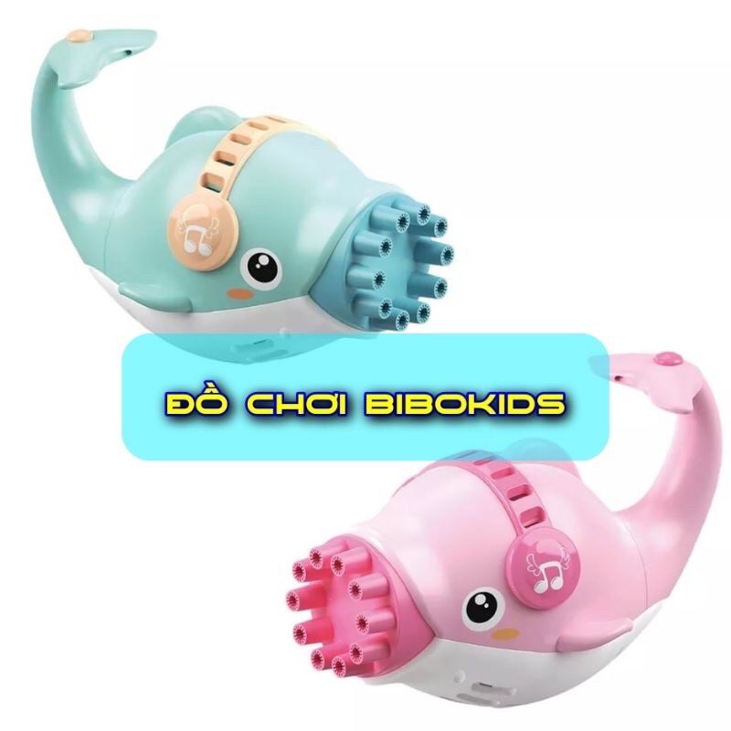 Cá heo thổi bong bóng xà phòng