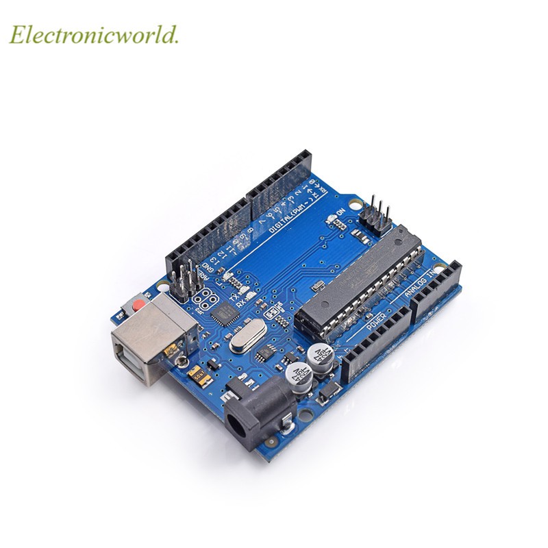 Bảng Mạch Uno R3 Atmega16U2 + Mega328P Cho Arduino Uno R3