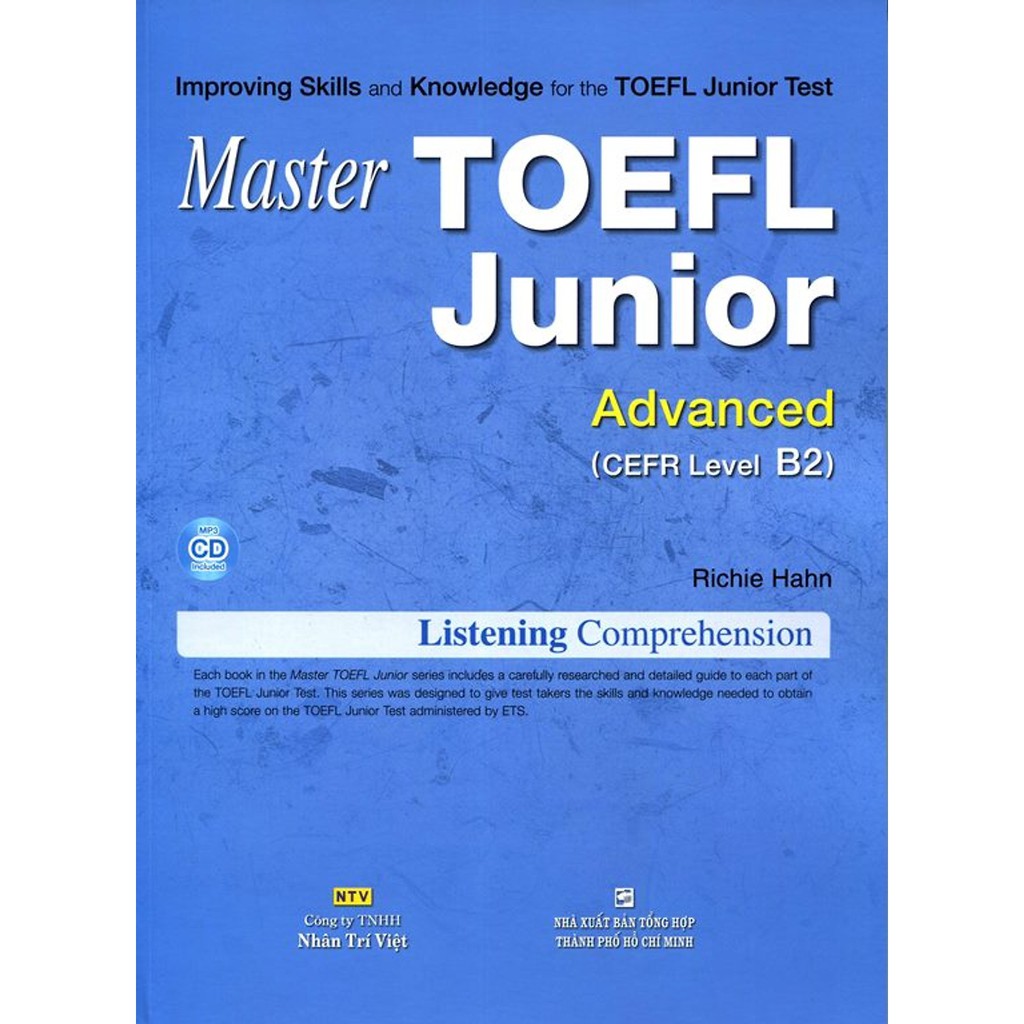 Master Toefl Junior Advanced (CEFR Level B2) - Listening Comprehension