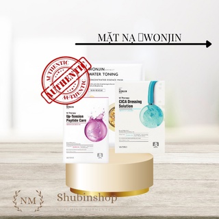 Mặt nạ Wonjin hộp 10 miếng 𝐤𝐞̀𝐦 𝟎𝟏 𝐭𝐮𝐲́𝐩 𝐬𝐮̛̃𝐚 𝐫𝐮̛̉𝐚 𝐦𝐚̣̆𝐭 80ml Mặt nạ Wonjin Hàn Quốc cao cấp đắp bao phê