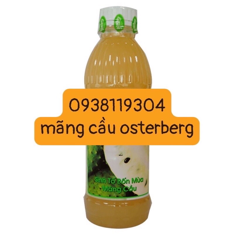 Mứt sinh tố măng cầu osterberg 1lit