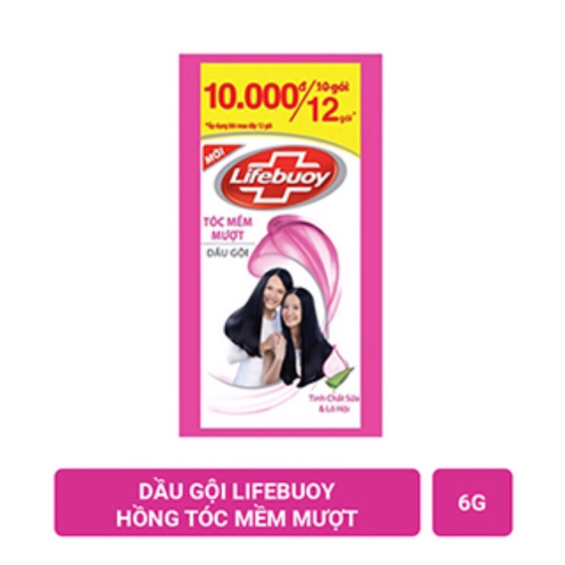 Dầu gội Lifebuoy dây 12 gói 7g