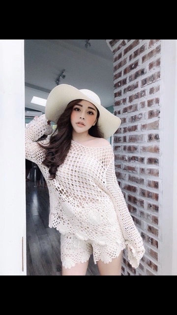 Set áo lưới đi biển hàng đẹp Quảng Châu | BigBuy360 - bigbuy360.vn