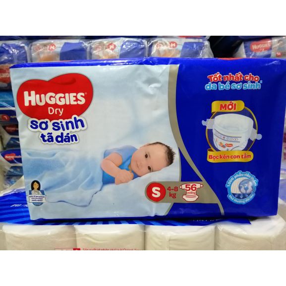 Bỉm dán Huggies M48/M76/S56