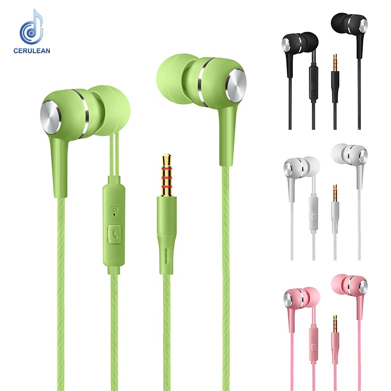 Tai Nghe Nhét Tai S12 Có Micro Jack 3.5Mm Cho Điện Thoại Android