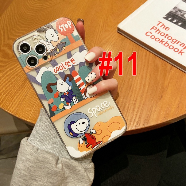 Huawei Y7A Y8P Y9 Prime 2019 Y9S Nova 7 7i 5T 3 3i 3e 4e SE P40 P30 P20 Pro Lite Honor 8X Cute Cartoon Snoopy Crayon Shin-chan Clear Straight Edge Fine Hole Tpu Soft Phone Case HLJ 11