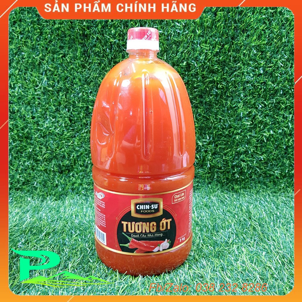 Tương ớt Chinsu - Can 2kg, Tương ớt Chin-su, Chin-su tương ớt