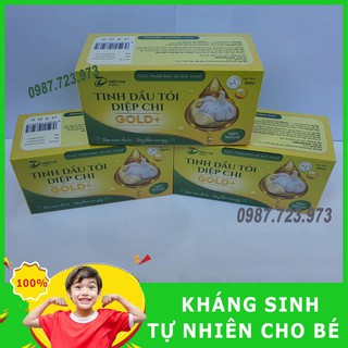 Dầu tỏi diệp chi gold + nguồn kháng sinh tự nhiên cho bé và người thân - ảnh sản phẩm 4