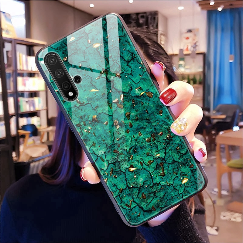 Casing OPPO A53 2020 A92 A52 A92s A31 2020 A91 A5 A9 2020 Find X2 Reno 3 Pro 2 Z 2F 2Z Ace Ốp điện thoại họa tiết đính lá vàng sang trọng | BigBuy360 - bigbuy360.vn