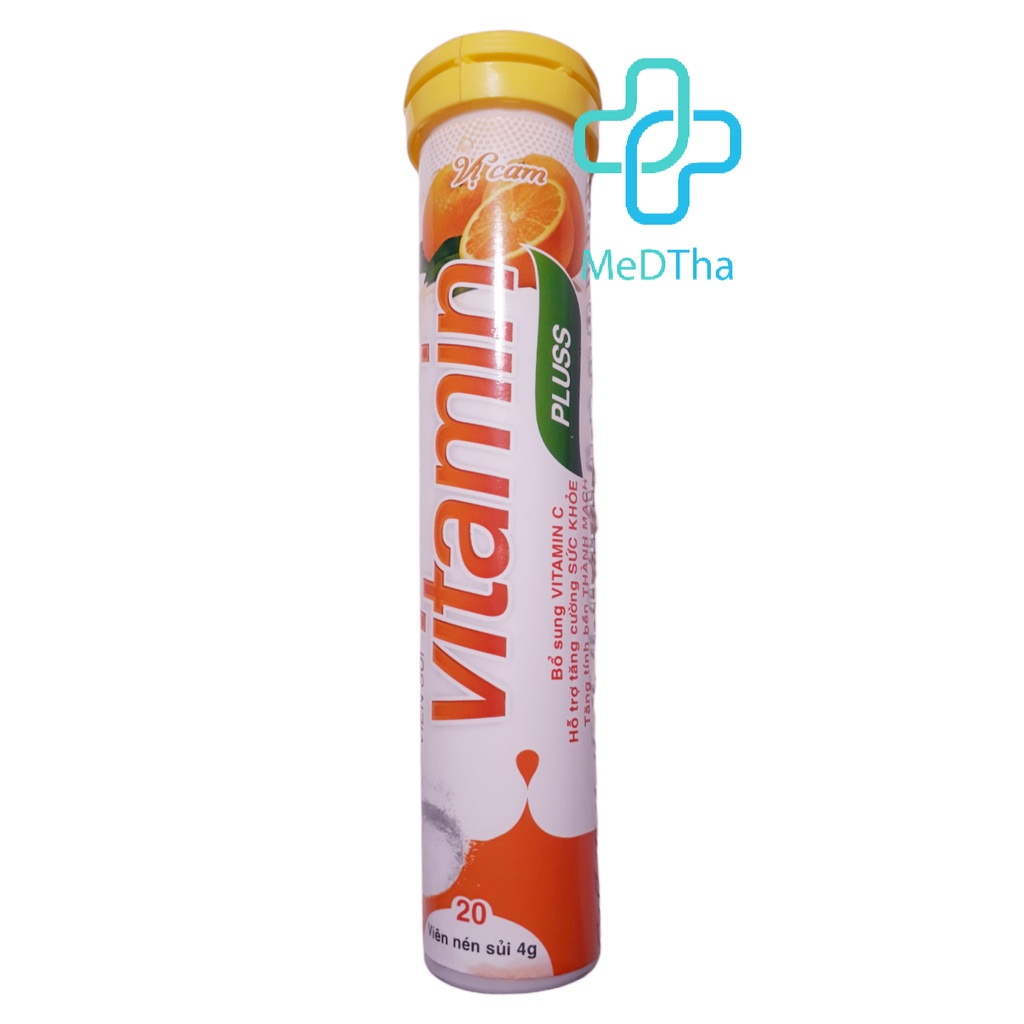 Viên Sủi Vitalcare Diamond - Vitamin Tổng Hợp, Vitamin C, Giải Nhiệt, Tăng Sức Đề Kháng (Tuýp 20 Viên) [Chính Hãng]