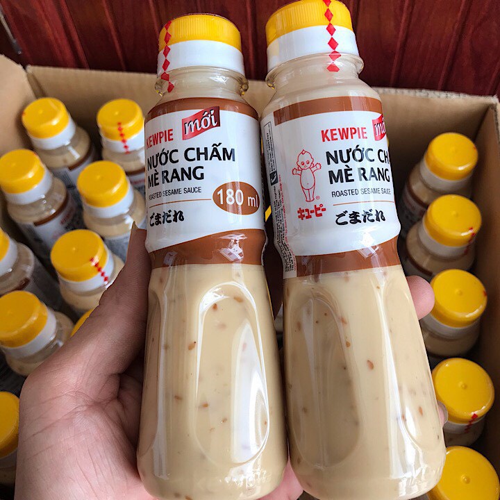 GIÁ HỦY DIỆTSốt mè rang Kewpie chai 180 ml-ảnh thật