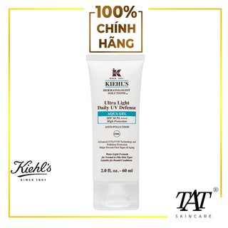 Kem chống nắng Kiehls Ultra Light Defense Aqua Gel 60ml nhập khẩu chính hãng