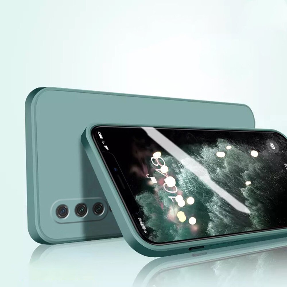 Ốp điện thoại bằng silicon mềm đơn giản bảo vệ camera hiệu quả dành cho Xiaomi Mi 8 9 Se Pro Lite