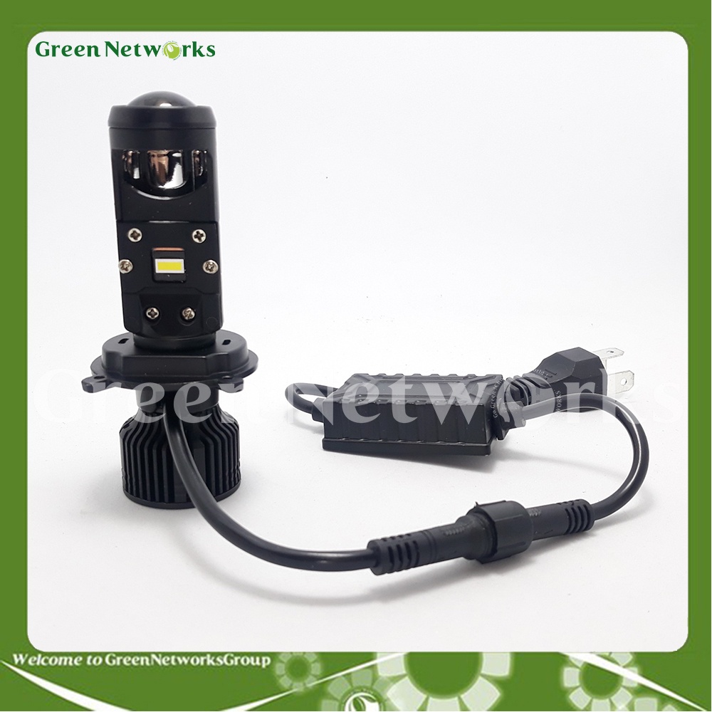 Đèn pha led L6k quạt bi cầu gắn xe máy GreenNetworks