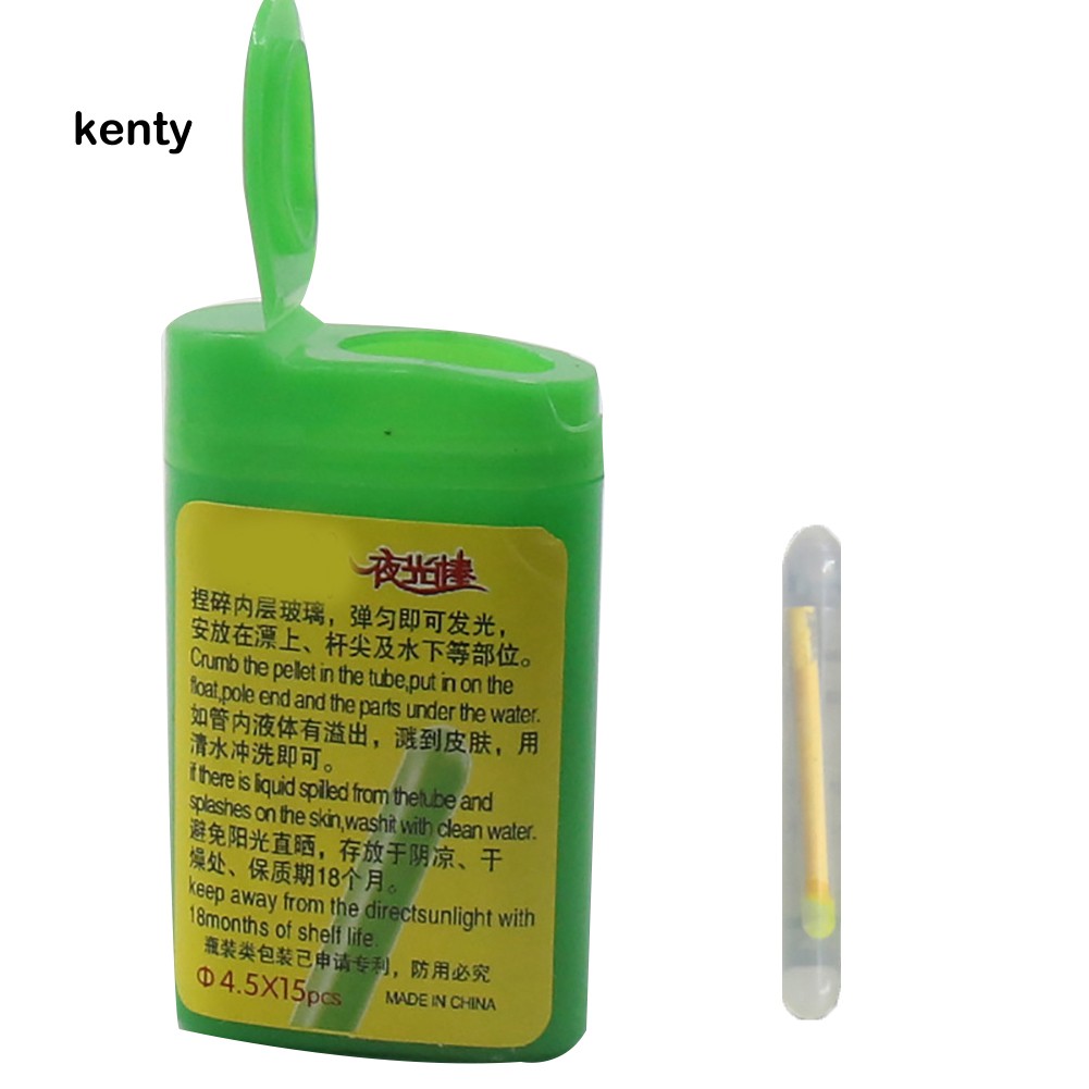 Kt KT☆Bộ 15 Que Phát Sáng Nổi Trên Mặt Nước